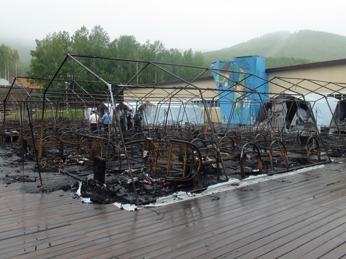 «Травмы, несовместимые с жизнью»: число погибших при пожаре в детском лагере в Хабаровском крае возросло до четырёх